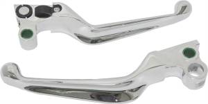 WIDE BLADE LEVER SET CHROME 82-95