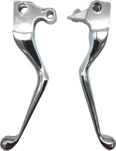 SMOOTH LEVER SET CHROME XL 04-06