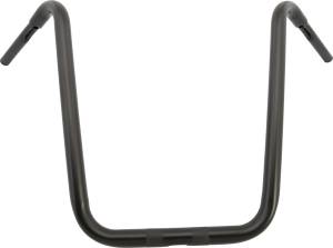 APE HANGER 1-1/4" BLACK 20" 1.25" THRU CLAMP - NON TBW