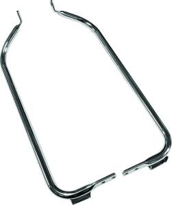 CHROME SADDLEBAG SUPPORT KIT FLT 97-08