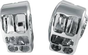 SWITCH HOUSING 14-UP FLH/FLT CHROME