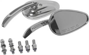 MIRRORS CHROME TAPERED CHROME