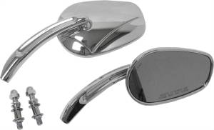 MIRRORS CHROME ARROW HEAD CHROME