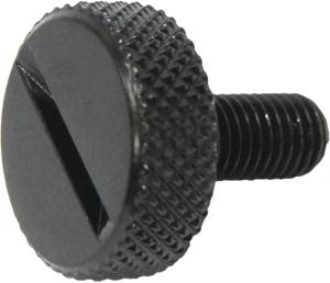 QUARTER TURN THUMB SCREW 1/4-28 BLACK