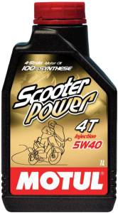 SCOOTER POWER 4T FULL SYNTHETI C OIL 5W-40 LITER