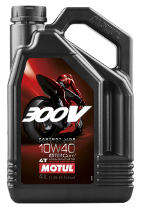 300V 4T COMPETITION SYNTHETIC OIL 10W40 4-LITER