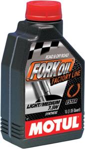 SYNTHETIC FORK OIL 7.5W LITER