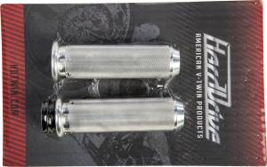 KNURLED GRIPS THROTTLE BY WIRE RAW 1 IN