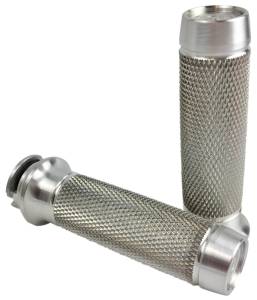 KNURLED MOTO GRIPS NATURAL SCOUT