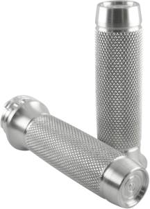 KNURLED MOTO GRIPS NATURAL TBW