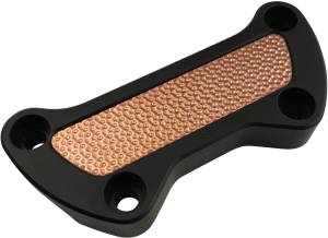 TOP CLAMP HAMMERED COPPER BLACK