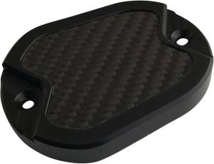 MASTER CYL COVER CARBON BLACK XL 04-17