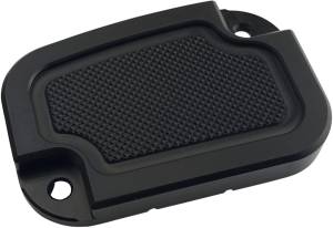 MASTER CYL COVER KNURLED BLACK FLH FLT 13-17