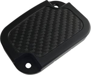 MASTER CYL COVER CARBON BLACK FLH FLT 13-17