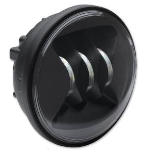 6045 LED FOG LAMP 4.5" BLK BEZEL SINGLE