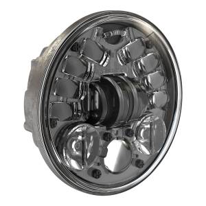 8690M LED HEADLIGHT 5.75" BLK BEZEL