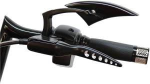 RACE LEVERS CABLE BLACK 08-13 FLH/T