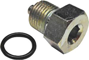 TRANS DRAIN PLUG ZINC STOCK BIG TWIN 00-UP