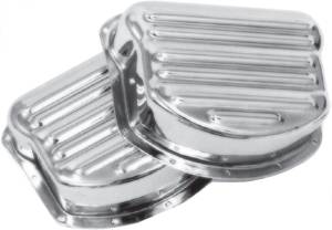 PANHEAD ROCKER ARM COVERS RIBBED 2/PK