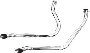 SHOVEL GOOSE CUT DRAG PIPES 34" `70-84 FX