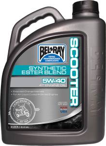 SCOOTER SYNTHETIC ESTER BLEND 4T ENGINE OIL 5W-40 4L