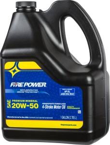 MINERAL 4-STROKE OIL 20W-50 GAL 4/CASE