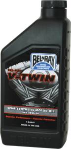 V-TWIN SEMI-SYNTHETIC MOTOR OI L 20W-50 1QT