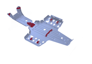 CENTRAL SKID PLATE ALLOY