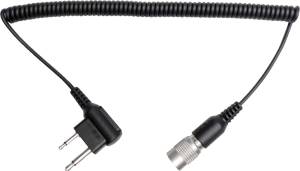 SR10 2-WAY RADIO CABLE TWIN PIN CONNECTOR