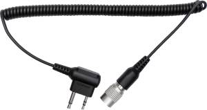 SR10 2-WAY RADIO CABLE TWIN PIN CONNECTOR