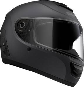 MOMENTUM EVO HELMET W/ MESH INTERCOM MATTE BLACK LG