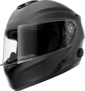 OUTRUSH FLIP-UP BT HELMET MATTE BLACK 2X