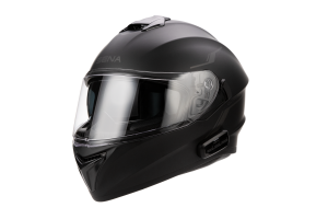 OUTFORCE FULL FACE HELMET BLUETOOTH MATTE BLACK 2X