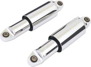 ADJUSTABLE AIR SHOCKS ALDAN SERIES CHROME 11.6"