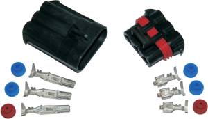 AMP POWER PLUG KIT MALE/FEM QCK DSCNNCT SADDLE BAG AMPS