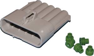 DELPHI-PACKARD WEATHERPACK 5-WIRE MALE CONNECTOR