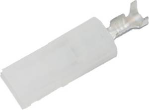 AMP .187" FEM WHITE SOCKET HOUSING 20-PK HD 72294-94