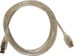 10' UNIV USB MALE-FEMALE EXTENSION CABLE