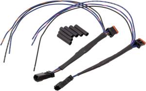 FRONT TURN SIGNAL TAP HARNESS 14-UP FXD FLST FLHR FLTR FLHX