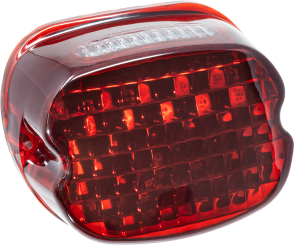 SLANTBACK LED TAILIGHT RED LENSE