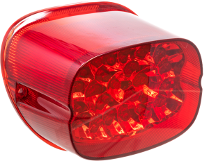 SQAUREBACK LED TAILIGHT RED LENSE