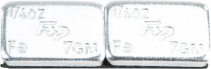 WHEEL WEIGHTS 1/4 OZ. 72/PC NICKEL