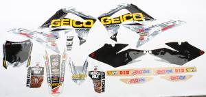 2014 GEICO HONDA CAMO COMPLETE KIT BLACK