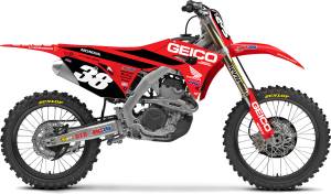 GRAPHIC KIT 19 GEICO HONDA CR 125/250