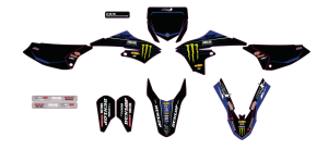 GRAPHIC KIT 20 MONSTER KAW KXF 450 (16-18)