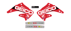 COMPLETE KIT 20 GEICO HON CRF 150R (07-20) BLK BG