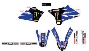 2018 STAR RACING YAMAHA YZ 85 '15-18 GRAPHIC/TRIM KIT