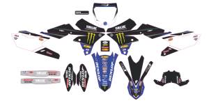 COMPLETE KIT 19 STAR YAM YZF 450 WHITE BG