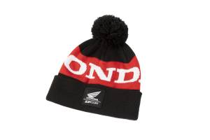 HONDA BEANIE STRIPE BLACK/RED