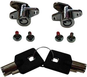 LOCK & KEY ASSEMBLY FOR HARD SADDLEBAGS